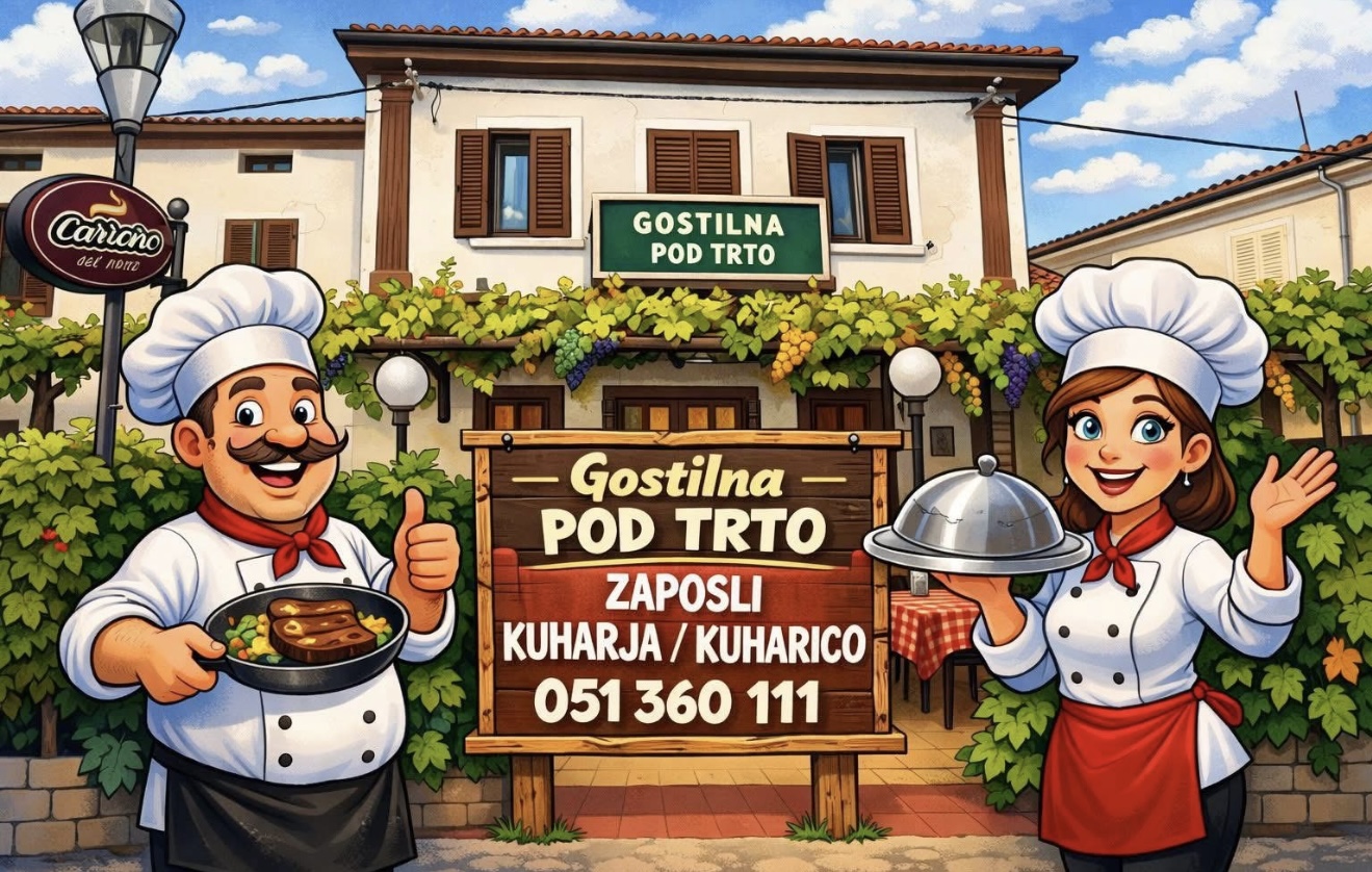 Gostilna Pod Trto - Zaposlimo